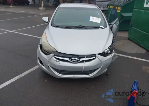 2013 Hyundai Elantra Gls from USA, damaged, VIN KMHDH4AE0DU754926